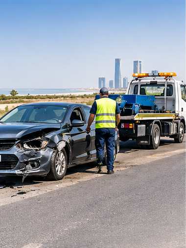 سحب سيارات الحوادث